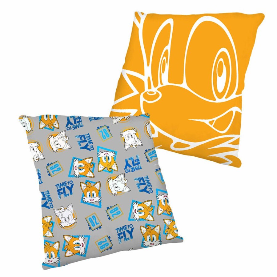 Home Decor Catalyst Fabric Solutions | Tails Time To Fly Pillow From Sonic The Hedgehog