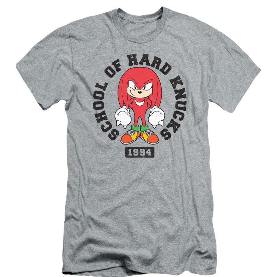 Apparel Trevco | Knuckles School Of Hard Knucks 1994 Grey Tee