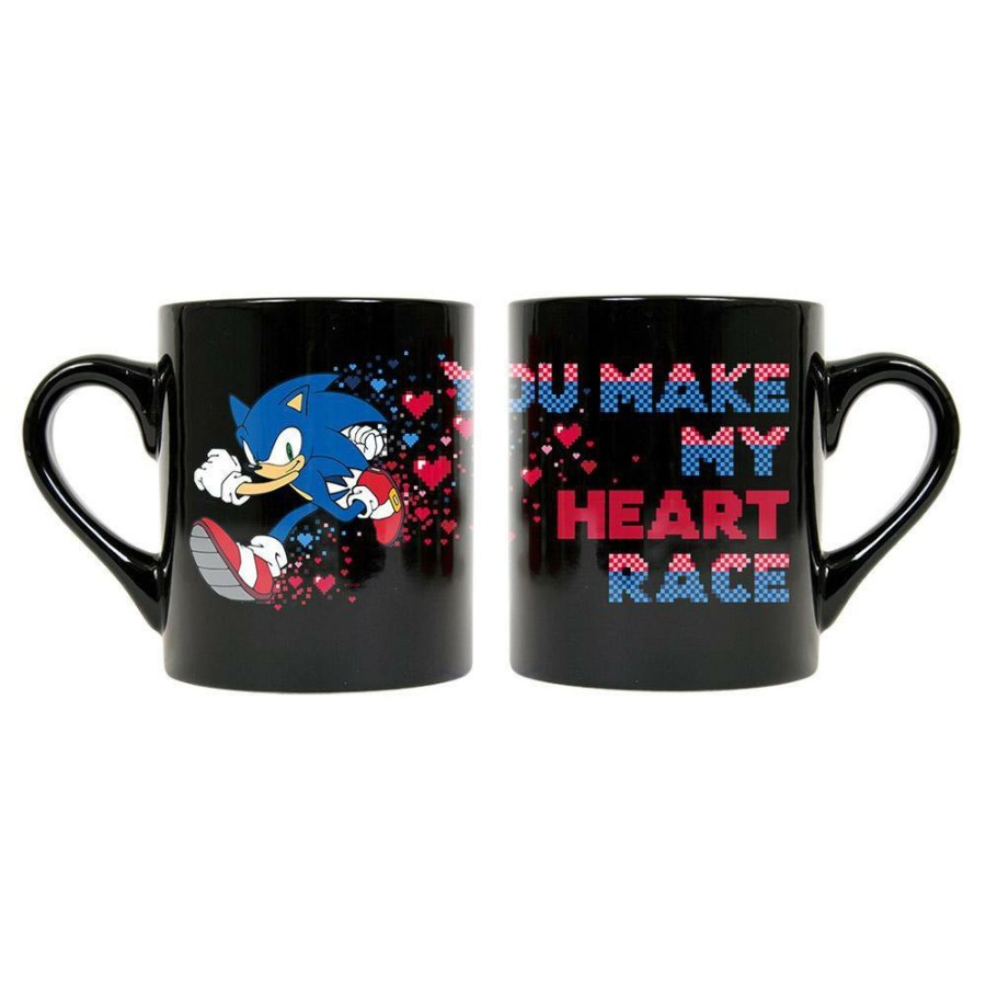 Home Decor EZ Prints Holdings, Inc. (Thre | Sonic You Make My Heart Race Mug