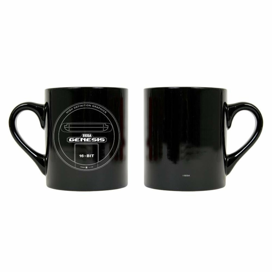 Home Decor EZ Prints Holdings, Inc. (Thre | Sega Genesis Black Mug