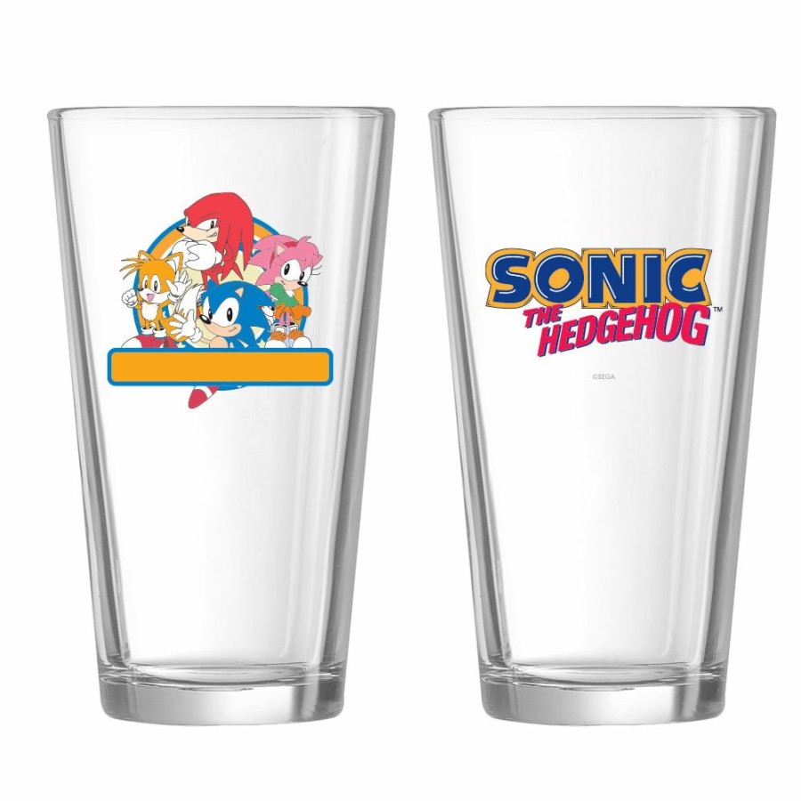 Home Decor Leading Edge Products, INC | Sonic Character Personalized Pint Glass