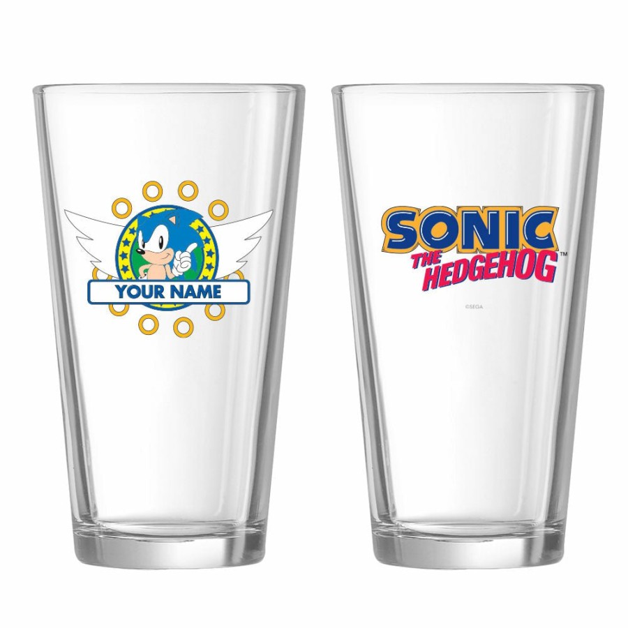 Home Decor Leading Edge Products, INC | Sonic Rings Personalized Pint Glass