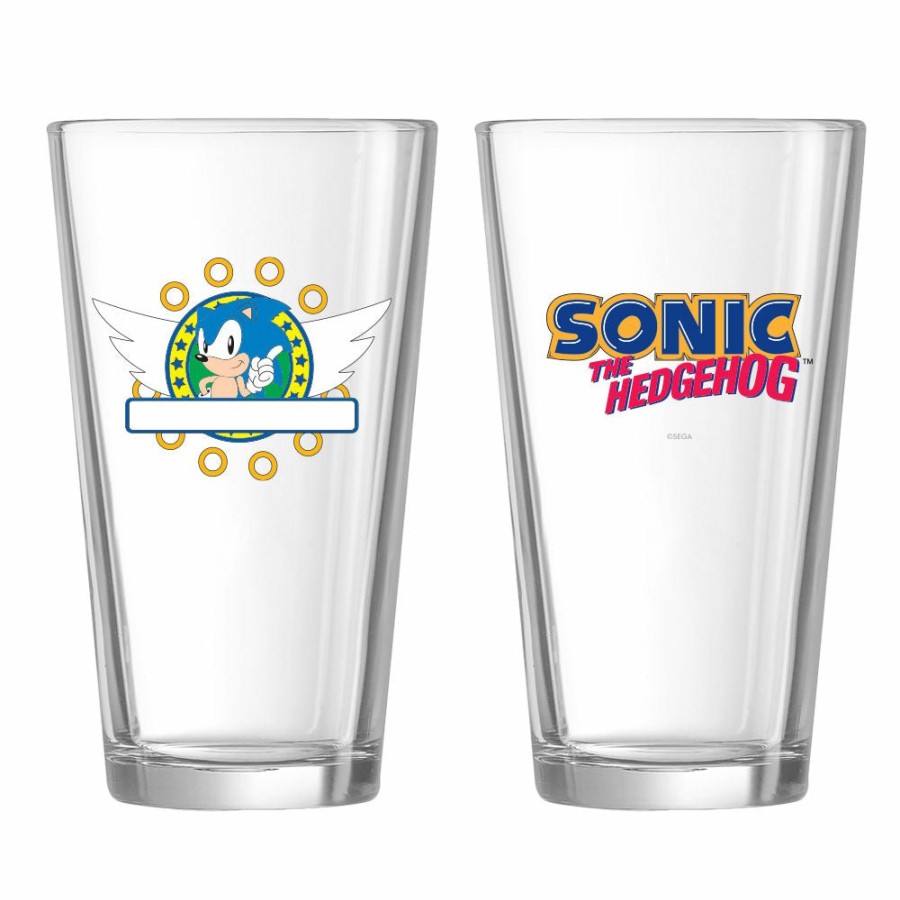 Home Decor Leading Edge Products, INC | Sonic Rings Personalized Pint Glass