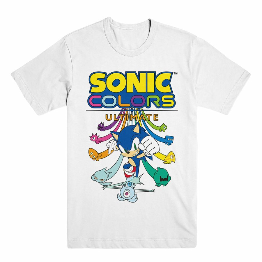 Apparel SwiftPOD LLC (D2 America) | Sonic Colors Character Unisex White Tee