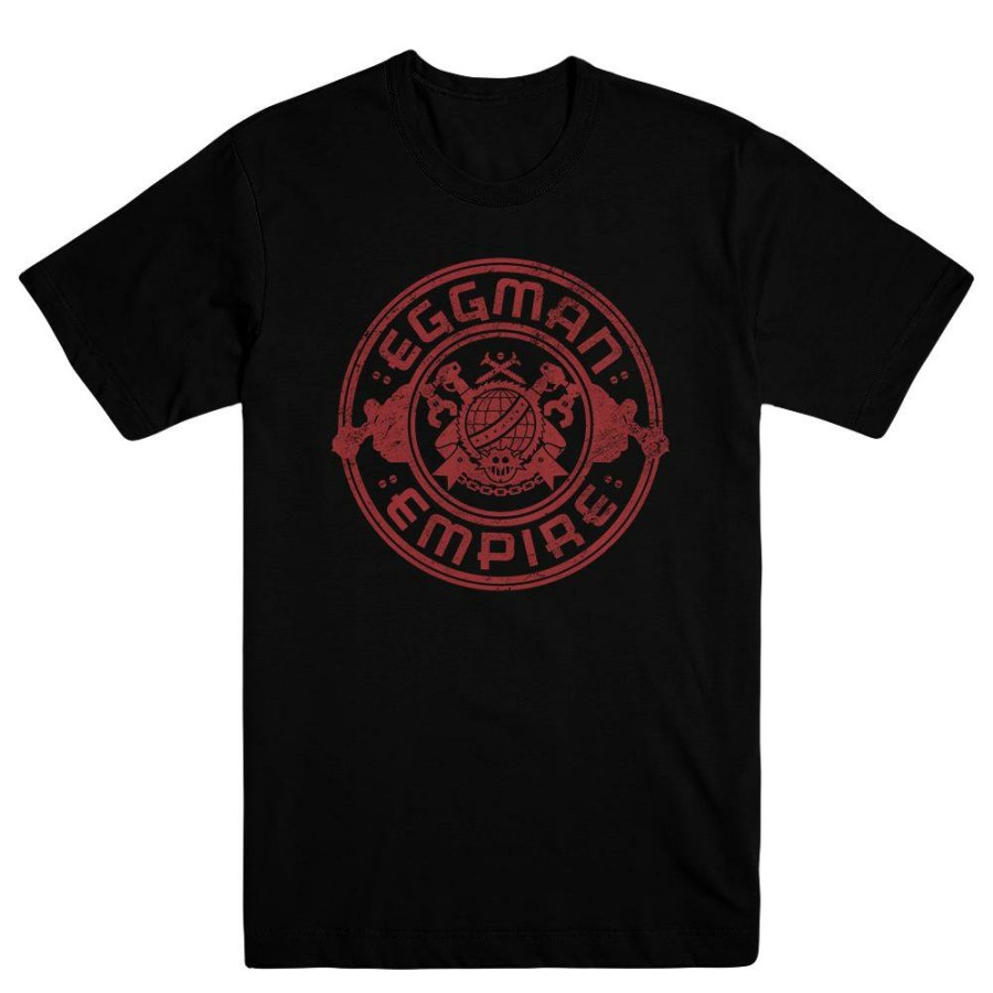 Apparel Trevco | Sonic Forces Eggman Empire Logo Black Tee