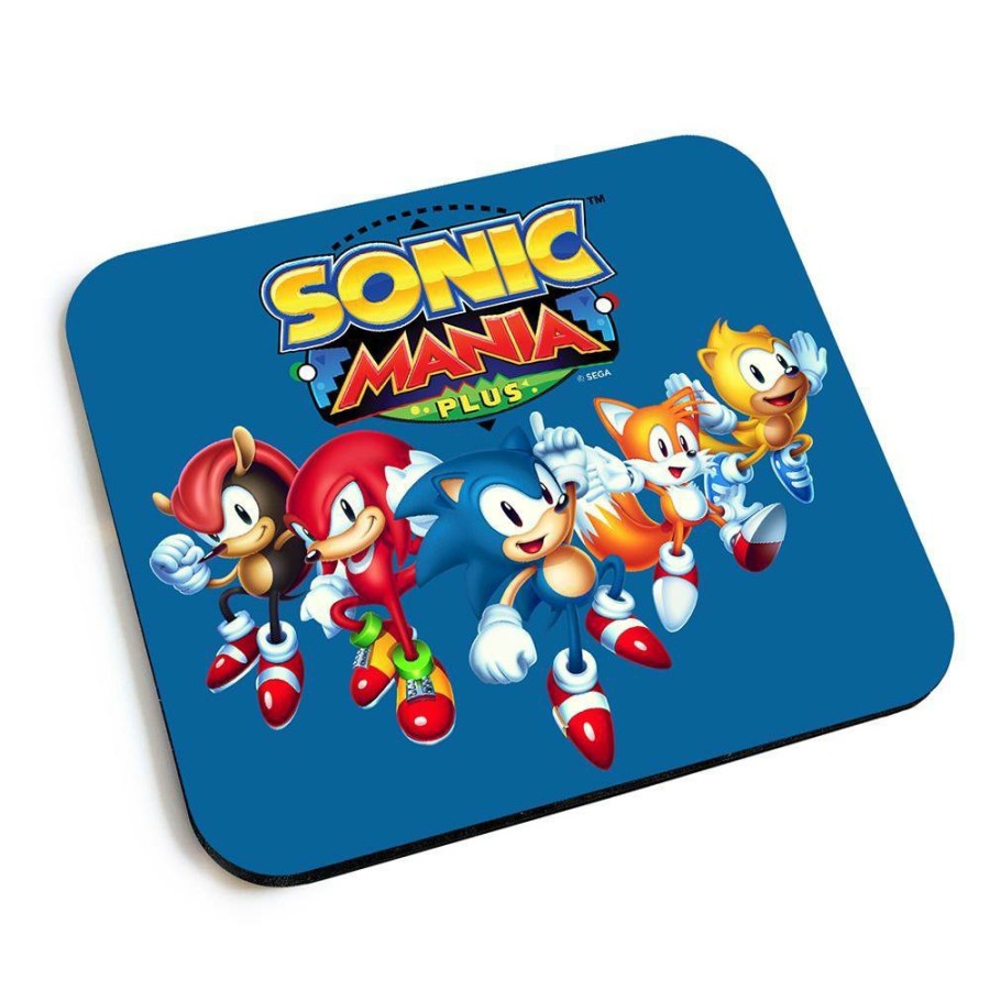 Accessories EZ Prints Holdings, Inc. (Thre | Sonic Mania Plus Logo Formation Mousepad