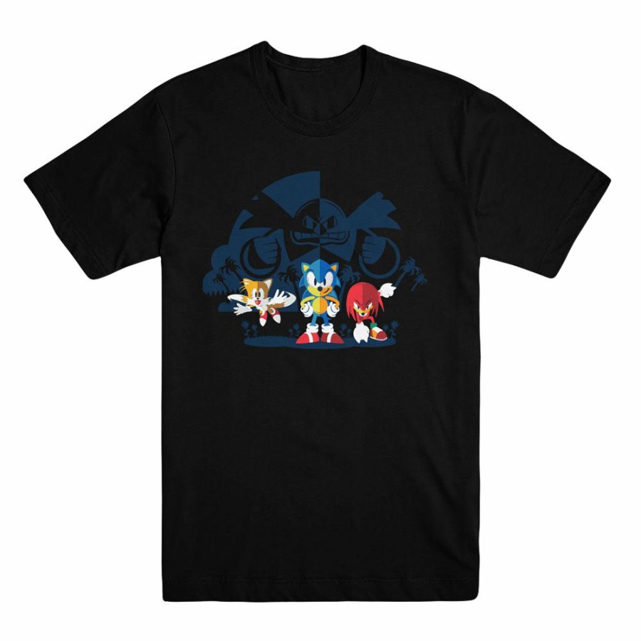 Apparel SwiftPOD LLC (D2 America) | Sonic The Hedgehog Symmetrical Group Tee