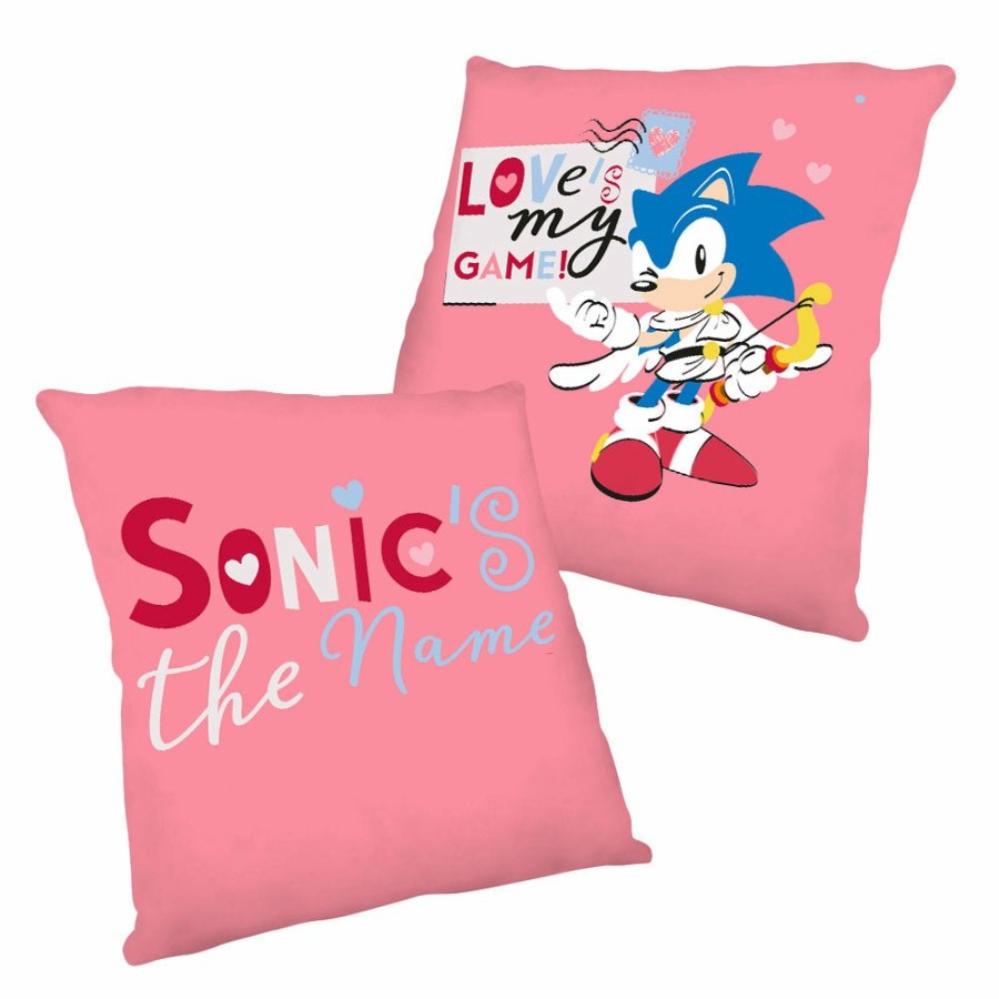 Home Decor Catalyst Fabric Solutions | Sonic The Hedgehog Love Is My Game Pillow