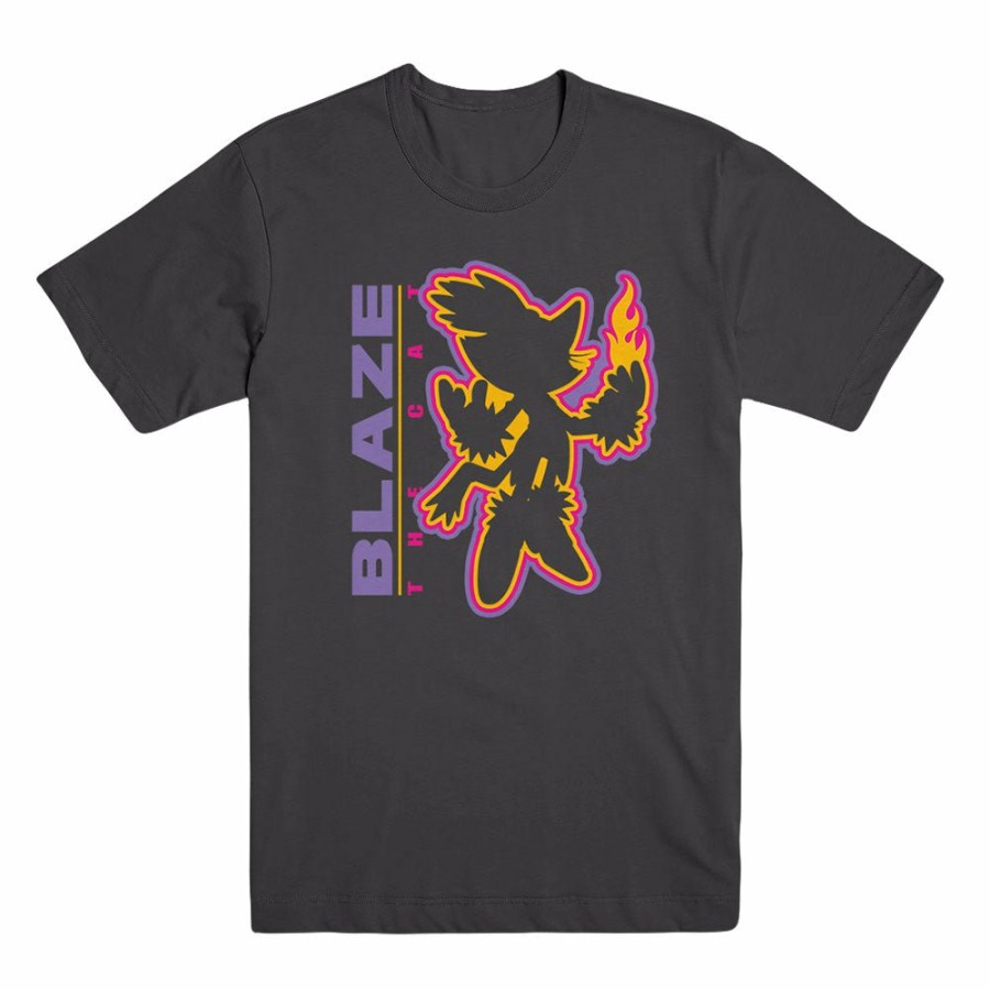 Apparel SwiftPOD LLC (D2 America) | Blaze The Cat Charcoal Tee